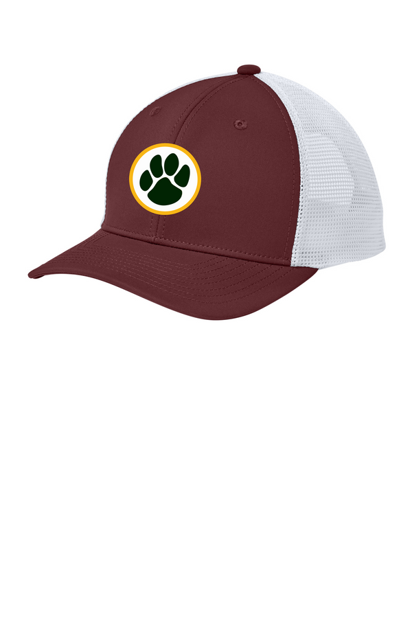Ashwaubenon High School Football (Boys) - Maroon/ White Sport-Tek Club Trucker Cap STC46
