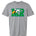 Maple River High School hockey_boys - Medium Grey Heather Men's Blended T-Shirt