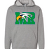 Maple River High School hockey_boys - Medium Grey Heather Men's Fleece Hooded Sweatshirt