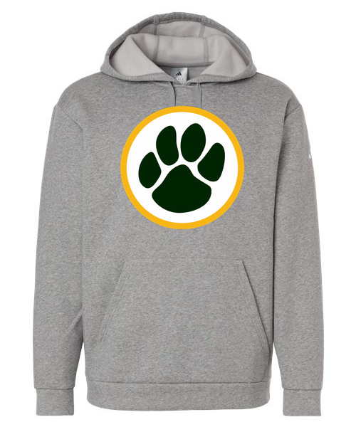 Ashwaubenon High School Football (Boys) - Medium Grey Heather Men's Fleece Hooded Sweatshirt