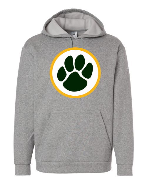 Ashwaubenon High School Football (Boys) - Medium Grey Heather Men's Fleece Hooded Sweatshirt