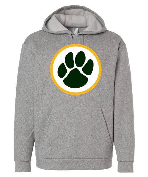 Ashwaubenon High School Football (Boys) - Medium Grey Heather Men's Fleece Hooded Sweatshirt
