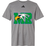 Maple River High School hockey_boys - Medium Grey Heather/ Black Men's Pregame T-Shirt