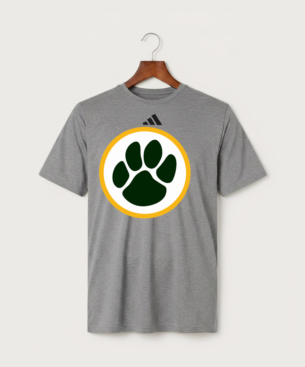 Ashwaubenon High School Football (Boys) - Medium Grey Heather/ Black Men's Pregame T-Shirt