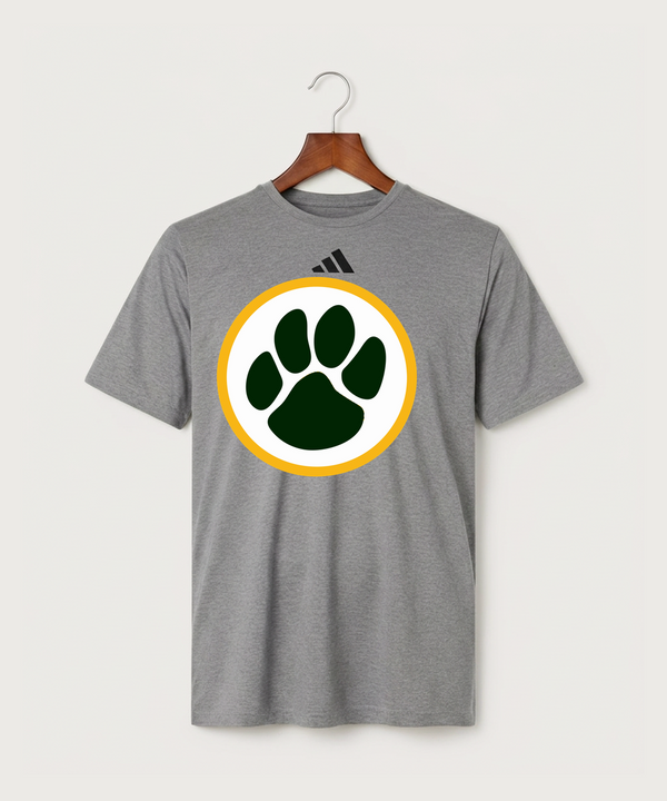 Ashwaubenon High School Football (Boys) - Medium Grey Heather/ Black Men's Pregame T-Shirt