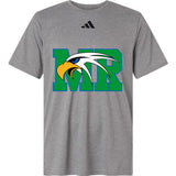 Maple River High School baseball_boys - Medium Grey Heather/ Black Men's Pregame T-Shirt