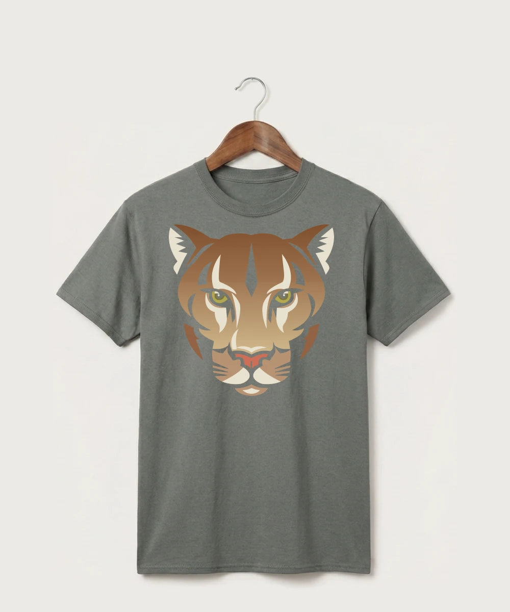 Ada Borup High School Football (Boys) - Medium Grey Port & Co Core Cotton Tee. PC54