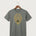 Le-Win Football - Medium Grey Port & Co Core Cotton Tee. PC54