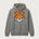 Princeton High School Football (Boys) - Medium Grey Port & Co Core Fleece Pullover Hooded Sweatshirt. PC78H