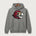 Spring Grove High School Football (Boys) - Medium Grey Port & Co Core Fleece Pullover Hooded Sweatshirt. PC78H