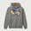 Wadena Deer Creek High School Football (Boys) - Medium Grey Port & Co Core Fleece Pullover Hooded Sweatshirt. PC78H