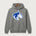 Owatonna High School Volleyball (Girls) - Medium Grey Port & Co Core Fleece Pullover Hooded Sweatshirt. PC78H