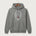Fulton High School Football (Boys) - Medium Grey Port & Co Core Fleece Pullover Hooded Sweatshirt. PC78H