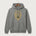 Le-Win Football - Medium Grey Port & Co Core Fleece Pullover Hooded Sweatshirt. PC78H