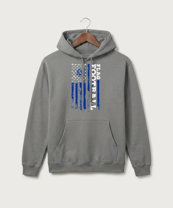 Codex Team Store Proof Reference - Medium Grey Port & Co Core Fleece Pullover Hooded Sweatshirt. PC78H