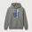 GhostFit Team Store E2E 1790034338 - Medium Grey Port & Co Core Fleece Pullover Hooded Sweatshirt. PC78H