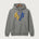 Davenport North High School Basketball Team Store - Medium Grey Port & Co Core Fleece Pullover Hooded Sweatshirt. PC78H