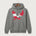 Wabasha Kellogg High School Volleyball (Girls) - Medium Grey Port & Co Core Fleece Pullover Hooded Sweatshirt. PC78H