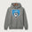 Janesville Waldorf Pemberton Volleyball (Girls) - Medium Grey Port & Co Core Fleece Pullover Hooded Sweatshirt. PC78H