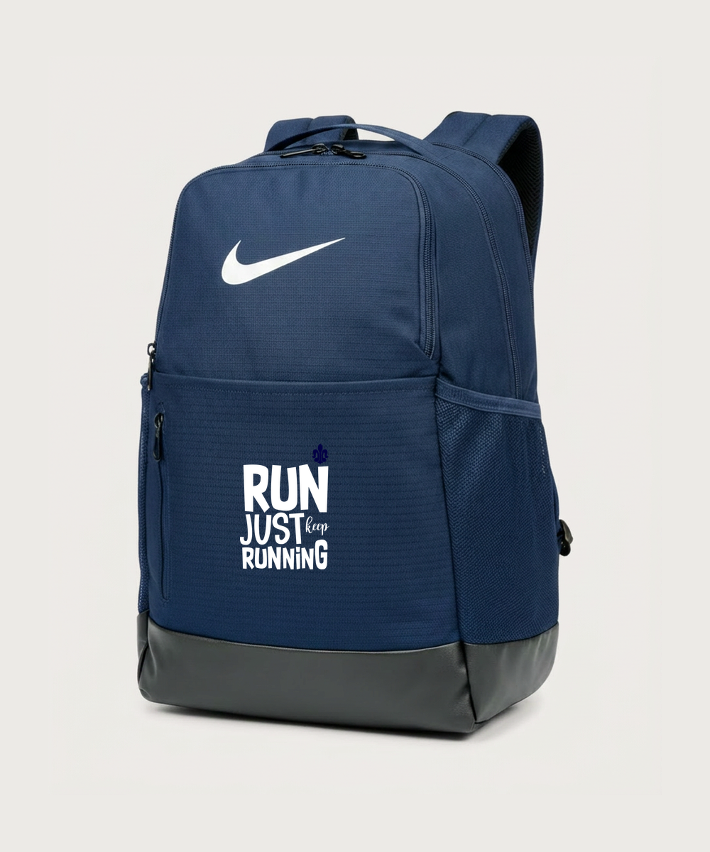 Saint Peter High School Athletics - Midnight Navy Nike Brasilia Medium Backpack NKDH7709