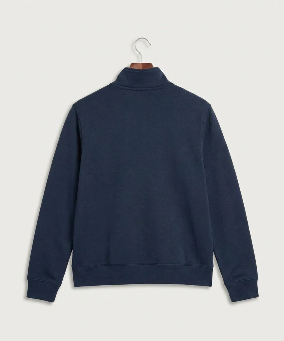 Green Bay Southwest High School Volleyball (Girls) - Midnight Navy Nike Club Fleece Sleeve Swoosh 1/2-Zip NKDX6718 — back