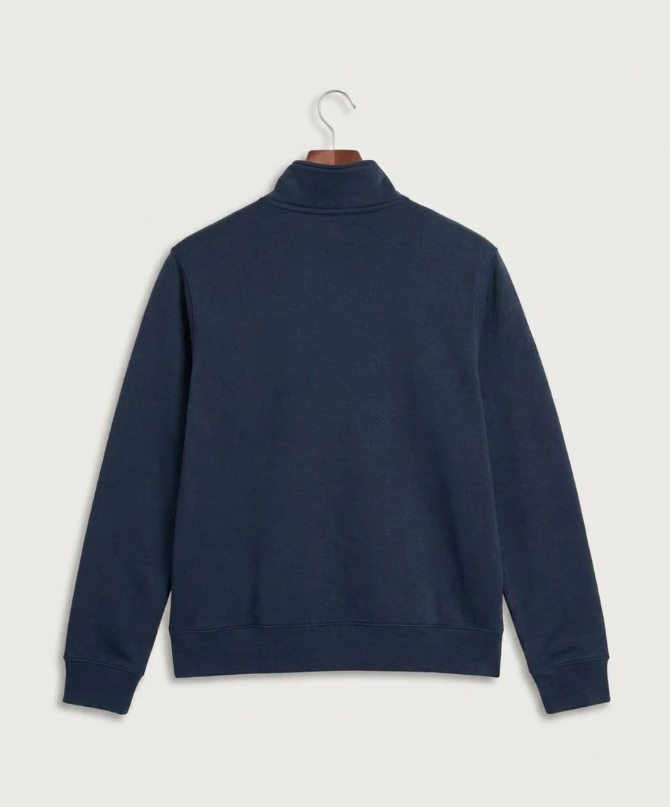 Green Bay Southwest High School Volleyball (Girls) - Midnight Navy Nike Club Fleece Sleeve Swoosh 1/2-Zip NKDX6718 — back