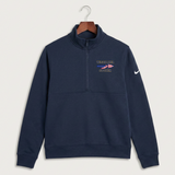 Wilson Area School Soccer Soccer - Midnight Navy Nike Club Fleece Sleeve Swoosh 1/2-Zip NKDX6718