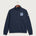 Green Bay Southwest High School Volleyball (Girls) - Midnight Navy Nike Club Fleece Sleeve Swoosh 1/2-Zip NKDX6718