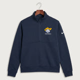 Polo HS Football general - Midnight Navy Nike Club Fleece Sleeve Swoosh 1/2-Zip NKDX6718