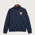 Polo HS Football general - Midnight Navy Nike Club Fleece Sleeve Swoosh 1/2-Zip NKDX6718