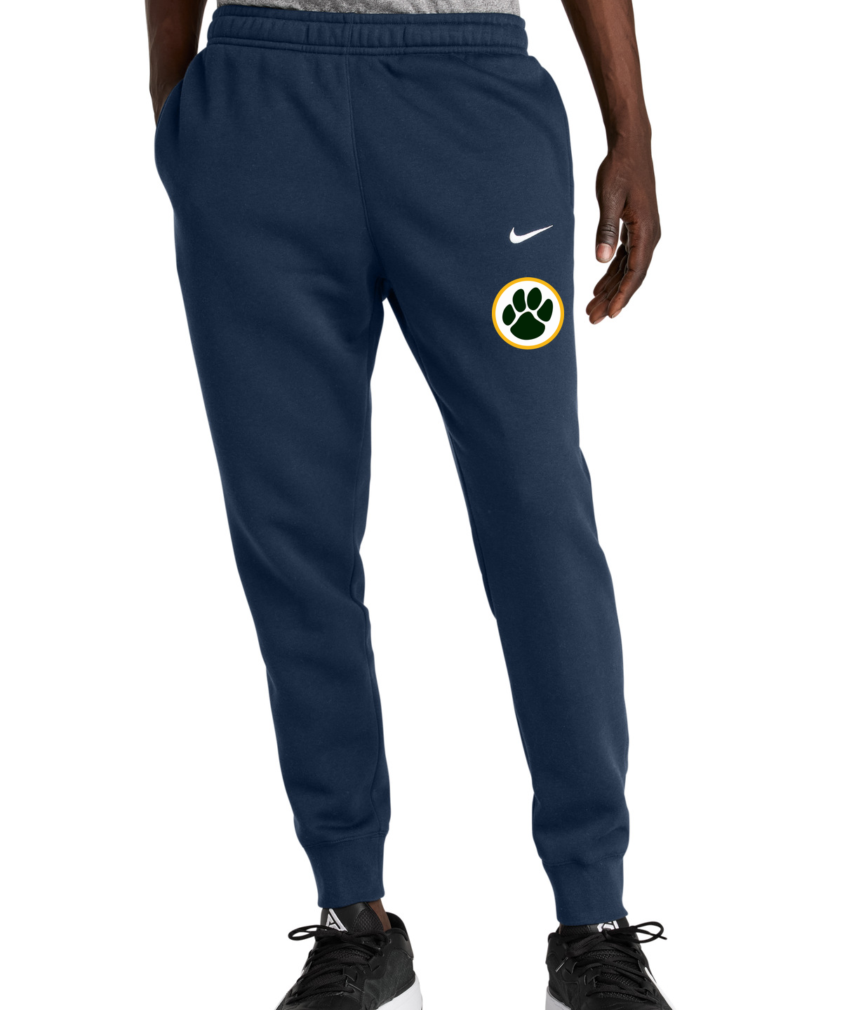 Ashwaubenon High School Basketball (Boys) - Midnight Navy Nike Club Fleece Jogger NKHM8045