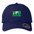 Maple River High School hockey_boys - Midnight Navy/ Pitch Grey Team Chino Cap