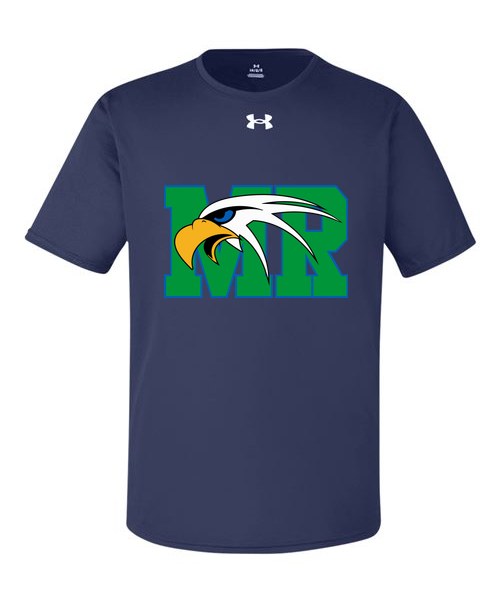 Maple River High School hockey_boys - Midnight Navy/ White Men's Team Tech™ T-Shirt