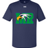 Maple River High School hockey_boys - Midnight Navy/ White Men's Team Tech™ T-Shirt