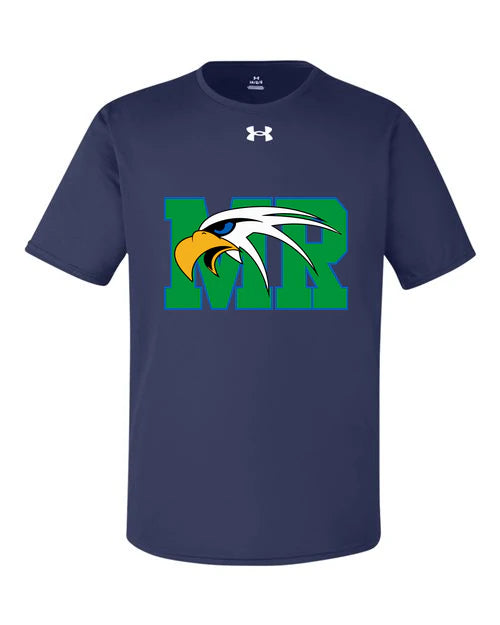 Maple River High School hockey_boys - Midnight Navy/ White Men's Team Tech™ T-Shirt