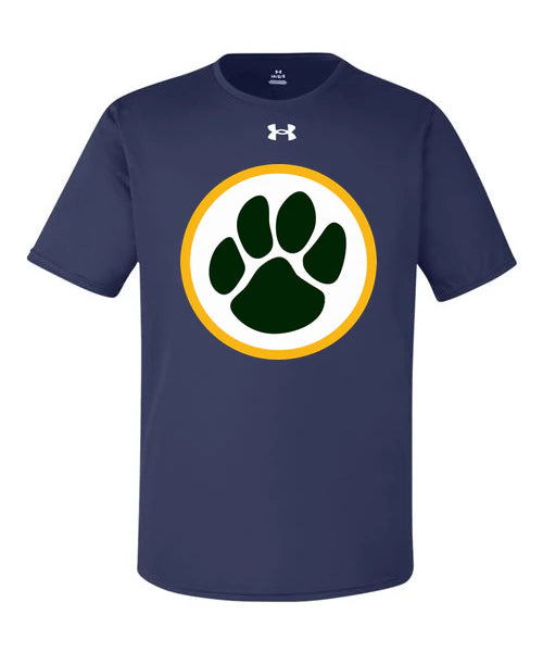 Ashwaubenon High School Football (Boys) - Midnight Navy/ White Men's Team Tech™ T-Shirt