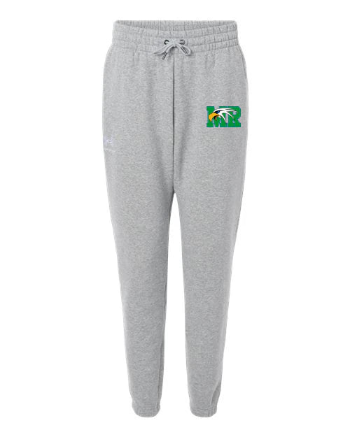 Maple River High School hockey_boys - Mod Grey Light Heather/ White Men's Icon Fleece Joggers