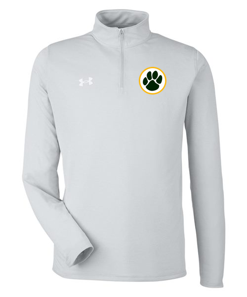 Ashwaubenon High School Football (Boys) - Mod Grey Light Heather/ White Men's Team Tech™ Quarter-Zip Pullover