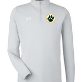 Ashwaubenon High School Baseball (Boys) - Mod Grey Light Heather/ White Men's Team Tech™ Quarter-Zip Pullover