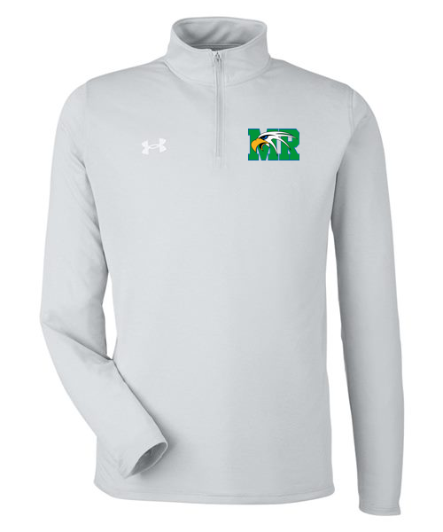 Maple River High School cross_country_girls - Mod Grey Light Heather/ White Men's Team Tech™ Quarter-Zip Pullover