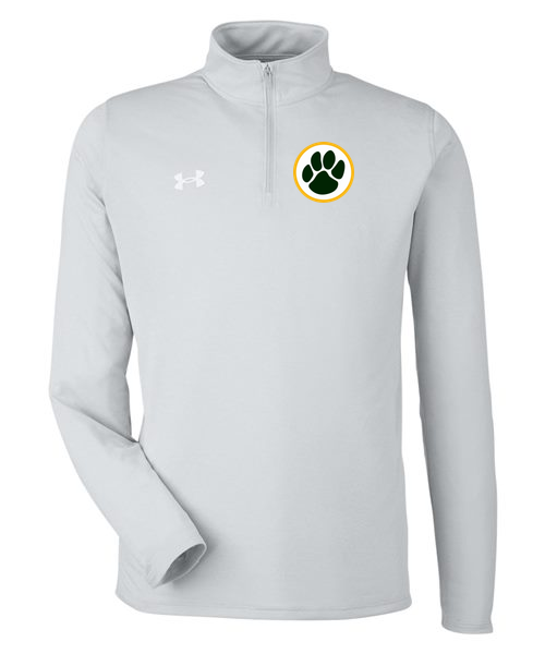 Ashwaubenon High School Football (Boys) - Mod Grey Light Heather/ White Men's Team Tech™ Quarter-Zip Pullover