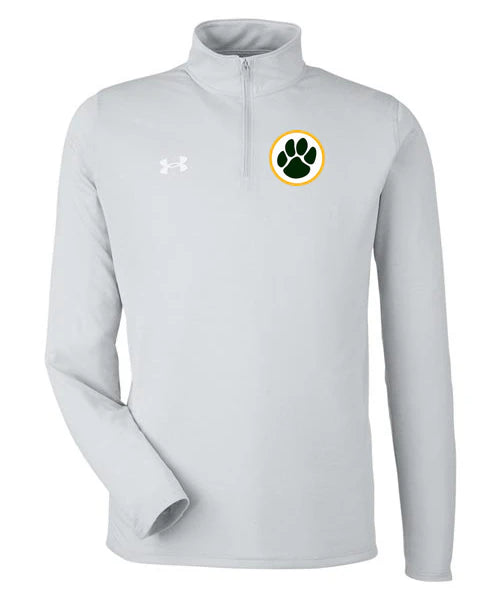 Ashwaubenon High School Football (Boys) - Mod Grey Light Heather/ White Men's Team Tech™ Quarter-Zip Pullover