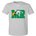 Maple River High School hockey_boys - Mod Grey Light Heather/ White Youth Tech™ Team T-Shirt