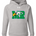 Maple River High School cross_country_girls - Mod Grey Light Heather/ White Youth Rival Fleece Hooded Sweatshirt