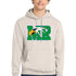 Maple River High School hockey_boys - Natural Port & Co Core Fleece Pullover Hooded Sweatshirt. PC78H