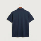 Polo HS Football general - Navy Polo - Left Chest (back)