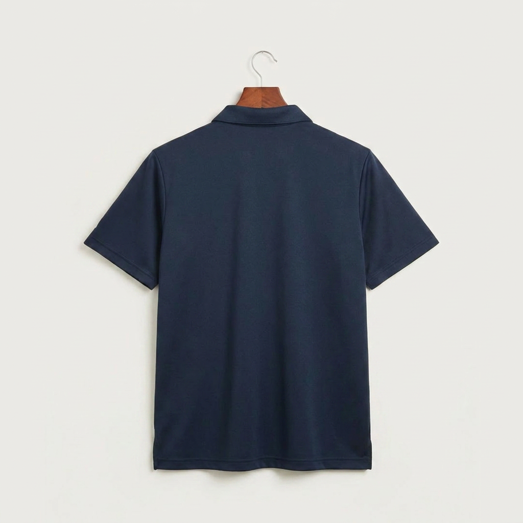 Owatonna High School Volleyball (Girls) - Navy Polo - Left Chest (back)
