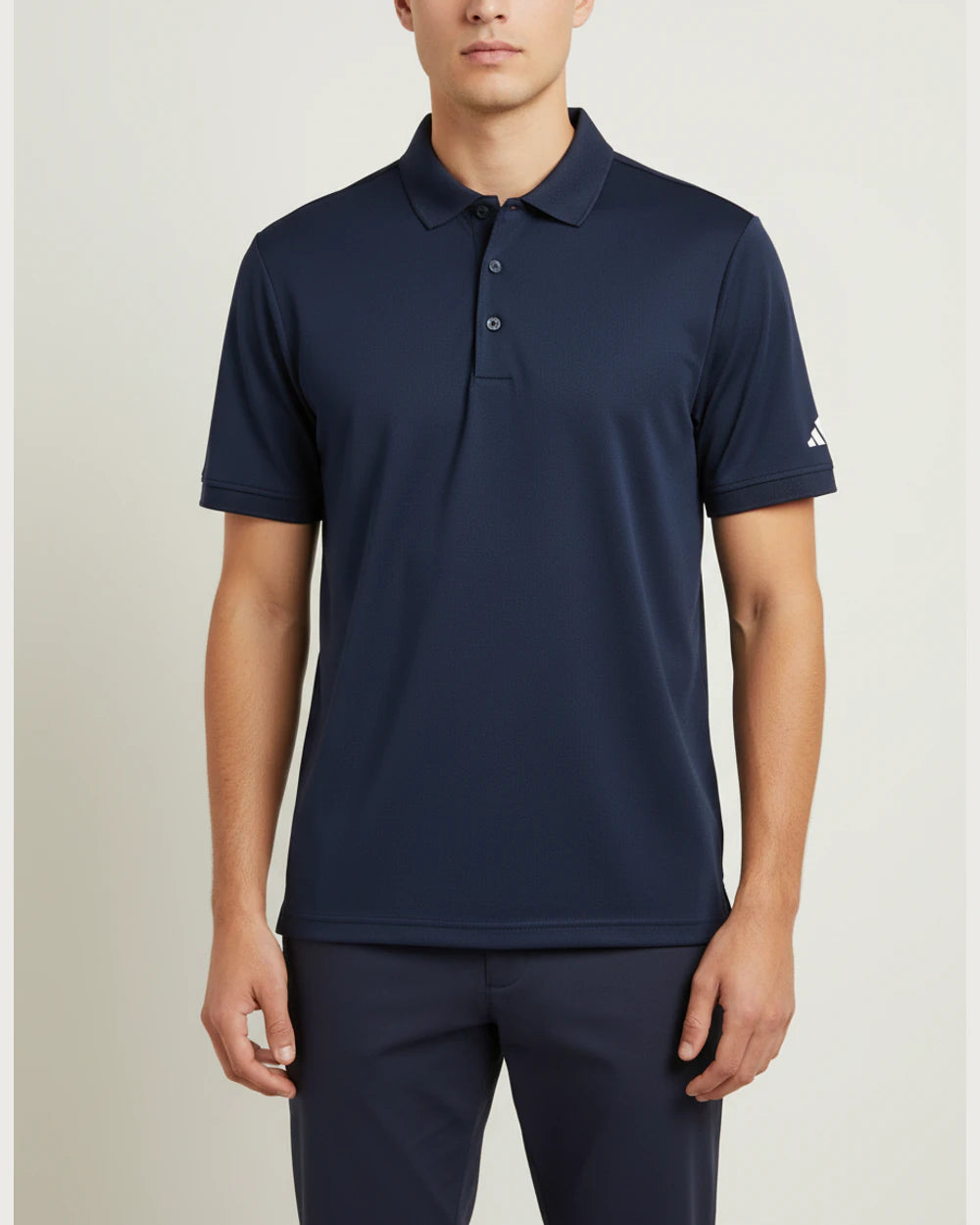 Notre Dame High School Team Store - Navy Polo - Left Chest (model)