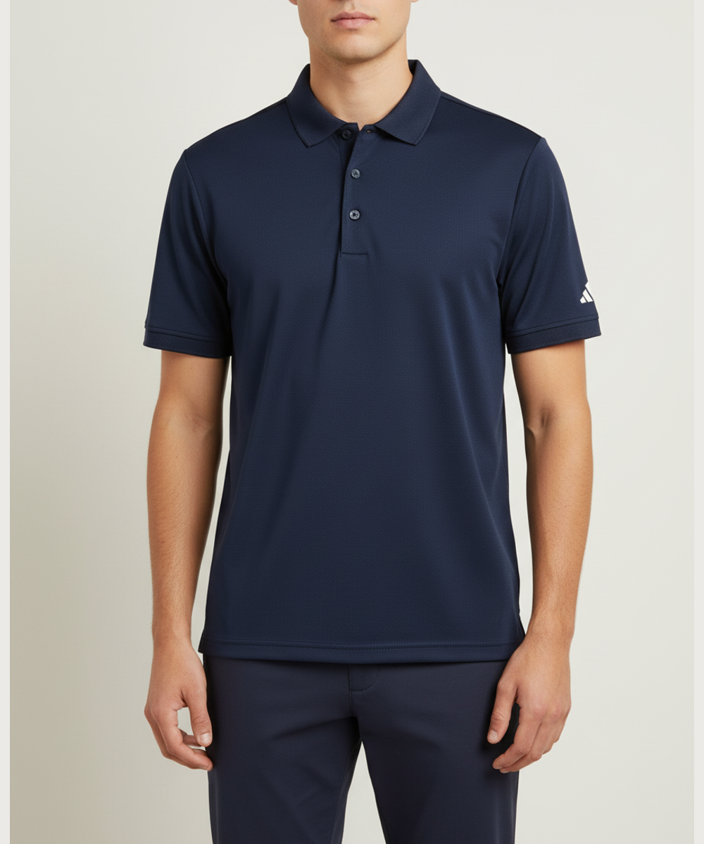 Ashwaubenon High School Football (Boys) - Navy Polo - Left Chest (model)