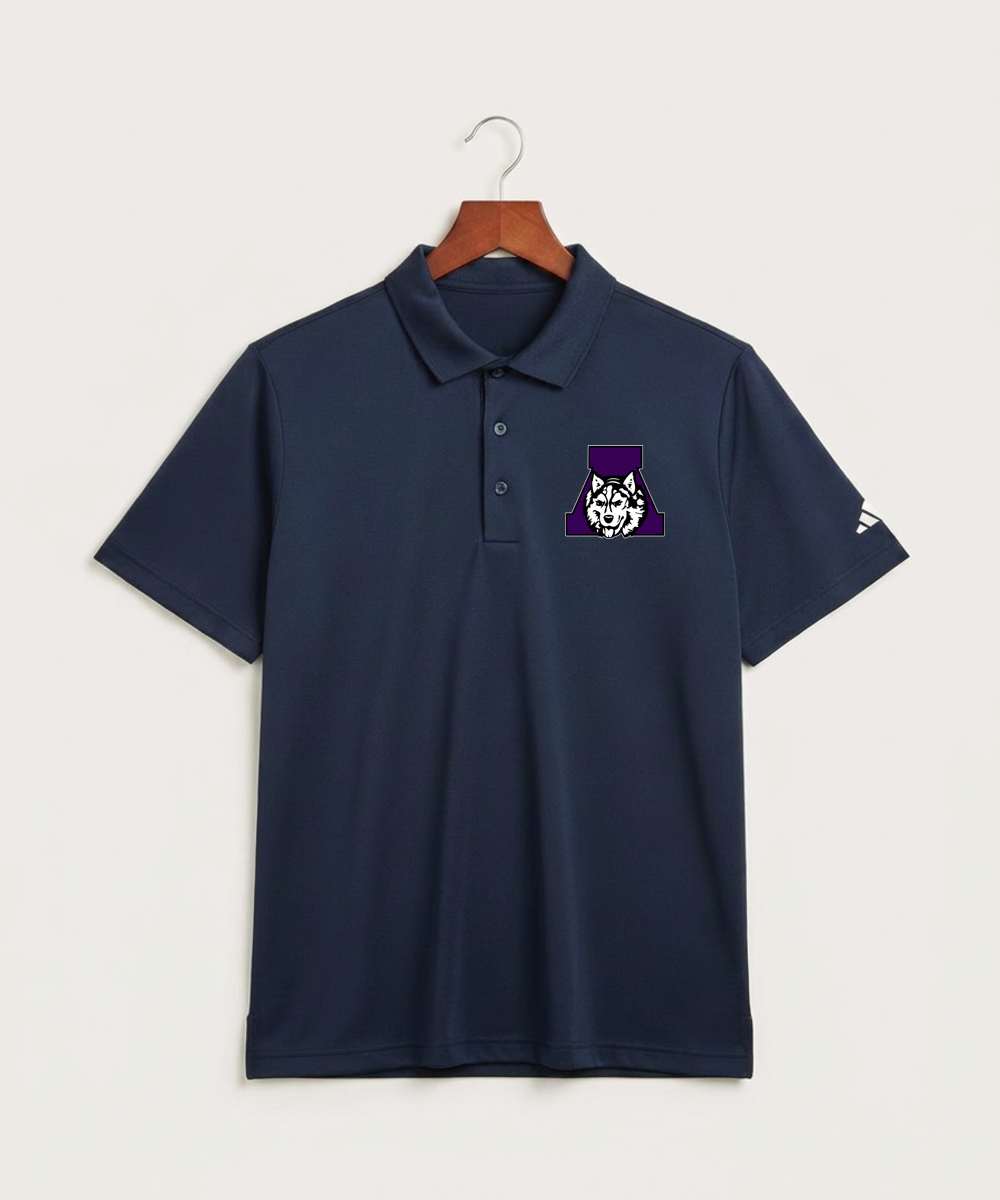 Albany High School Athletics - Navy Polo - Left Chest